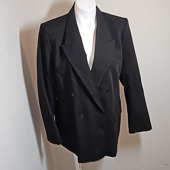 Zara Jackets & Blazers - Zara XXL Long Black Blazer NWT